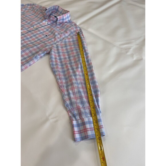 VINEYARD VINES Classic fit Tucker long sleeve button down pink Sz SMALL Light b - Picture 6 of 8